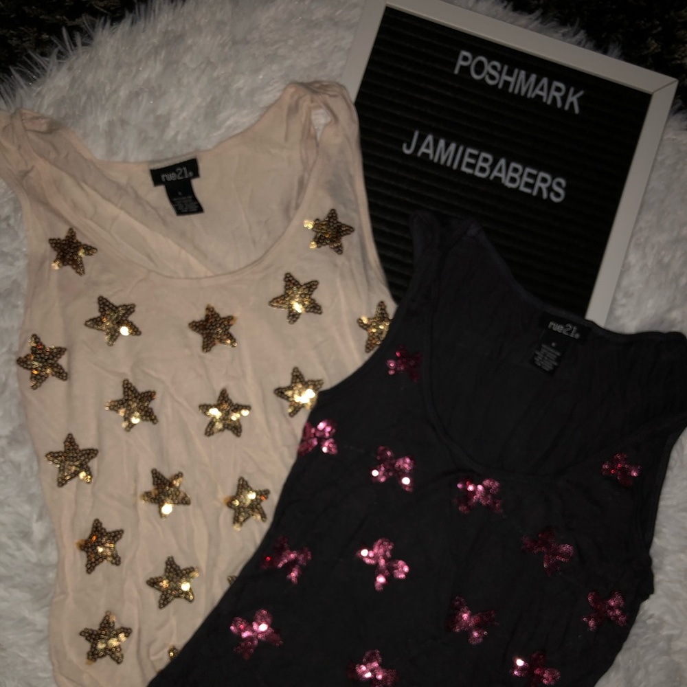 Sequin Tank Tops
